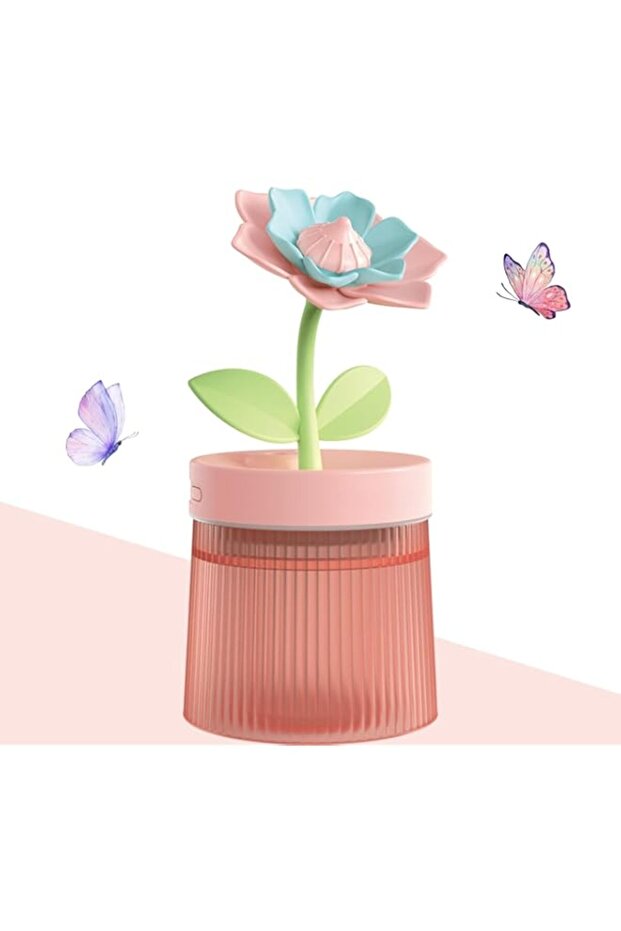 NALACAL Mini Cool Mist Humidifier for Bedroom with Night Light, USB Powered Ultrasonic Air Humidifie