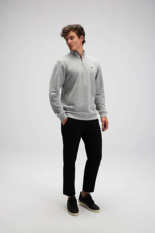 Erkek Sweatshirt EM603-GR - 3