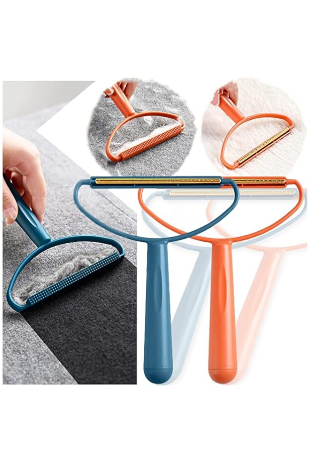 KASTWAVE Lint Remover, New Pet Hair Remover, Manual Lint Remover Carpet Scraper for Clothes Fluff Ha