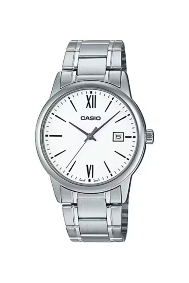 Men's Analog White Dial Watch - MTP-V002D-7B3UDF - 1