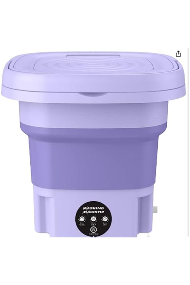 غسالة ملابس قابلة للطي غسالة ملابس أوتوماتيكية صغيرة - 1