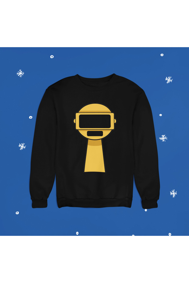 Stil-X Sprunki Characters Printed Unisex Children's Sweatshirt 3 Thread Chardon