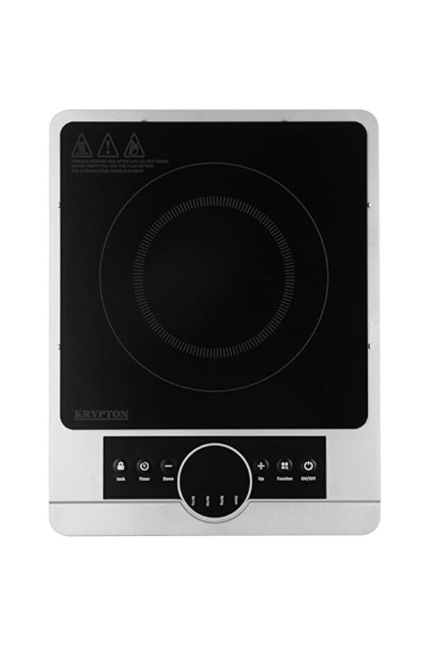 Krypton 2000W Infrared Cooker | Electric Infrared Glass Ceramic Cooker | Digital LED Display | 8 Pow