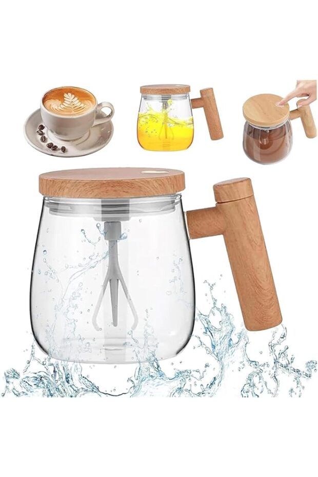 AIRFULAE Electric High Speed Mixing Cup, Homezo Electric Mixing Mug, Electric Mixing Cup, Self Stirr