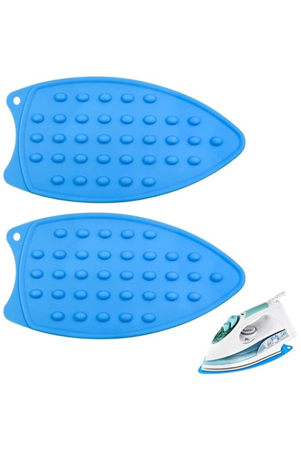 Silicone Iron Rest Pads, Multipurpose Iron Hot Resistant Mat, Protective Pads for Ironing Board, Fla