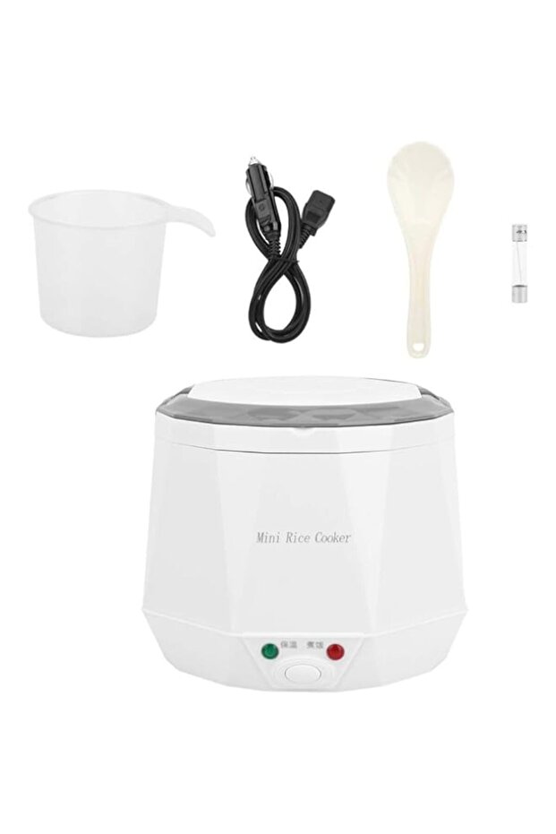 Rengu 12V Rice Cooker, Car Rice Pot, for Driving Traveling Camping Picnic