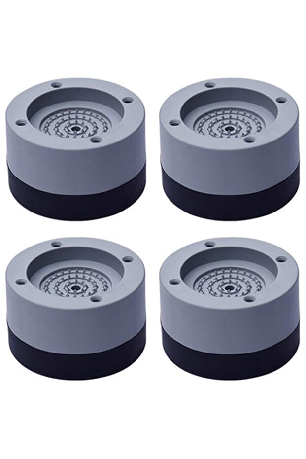 LELE LIFE 4Pcs Thick Washing Machine Anti Vibration Pads, Non-Slip Rubber Dryer and Washer Foot Pads
