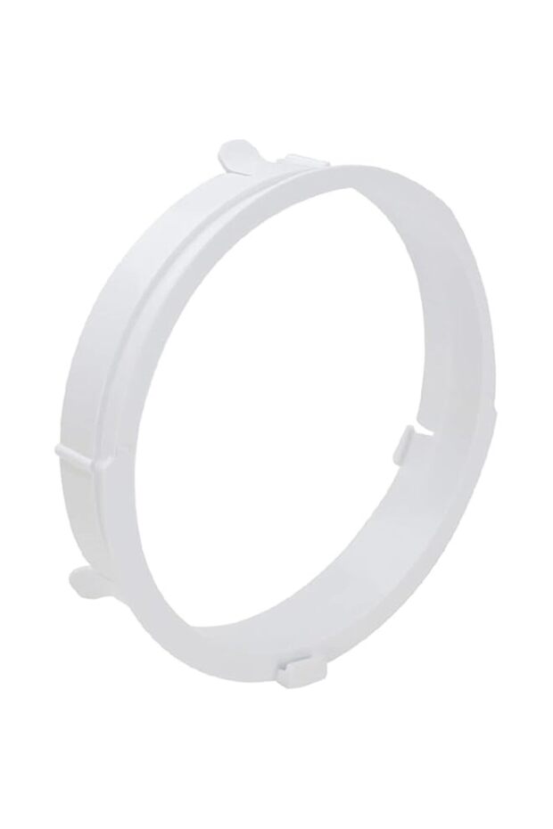 THE WHITE SHOP Hose Tube Connector Interface Air Conditioner Exhaust Duct Interface ABS RV Connector