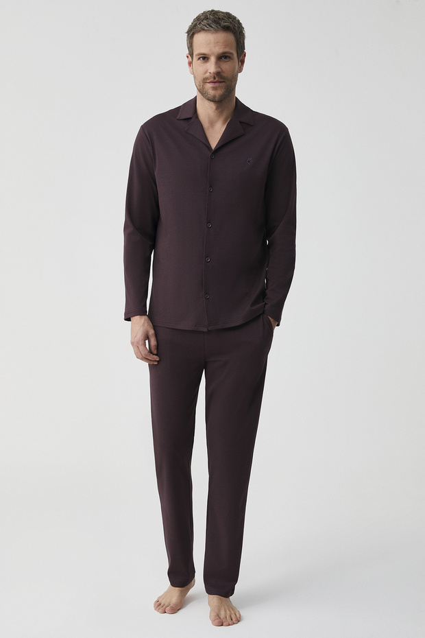 طقم بيجاما طبيعي ناعم - 1