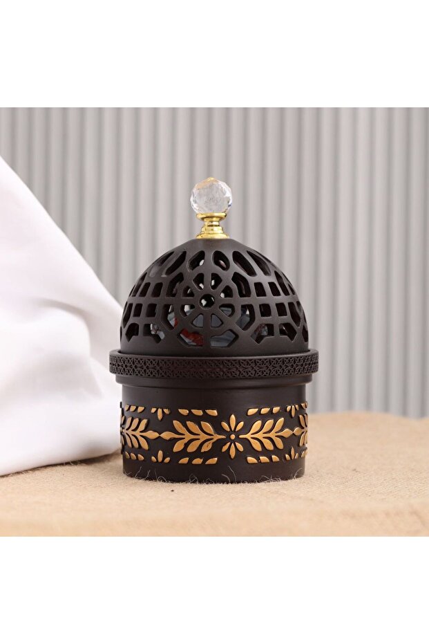 Traditional Incense Bakhoor Burner – Charcoal Mabkhara for Oud & Resin