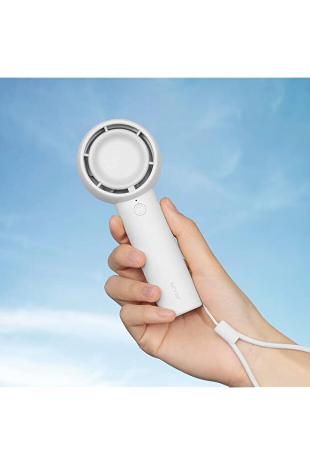 JISULIFE Mini Handheld Fan, Unique Design Portable Fan, Personal Hand Fan USB Rechargeable with Powe