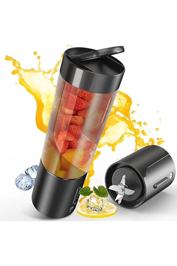 Portable Blender, Owaylon Personal Size Blender for Shakes and Smoothies with 6 Ultra Sharp Blades, - 1