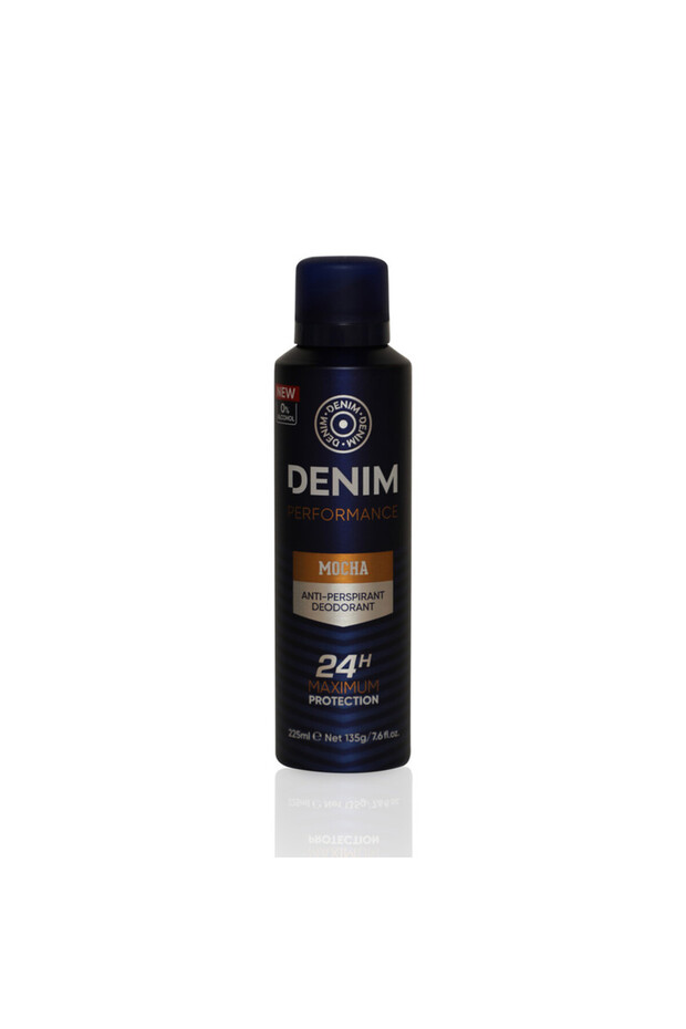 Performance No Alcohol 24 Hour Anti-Persipirant Mocha Formula Body Spray For Men-225ml