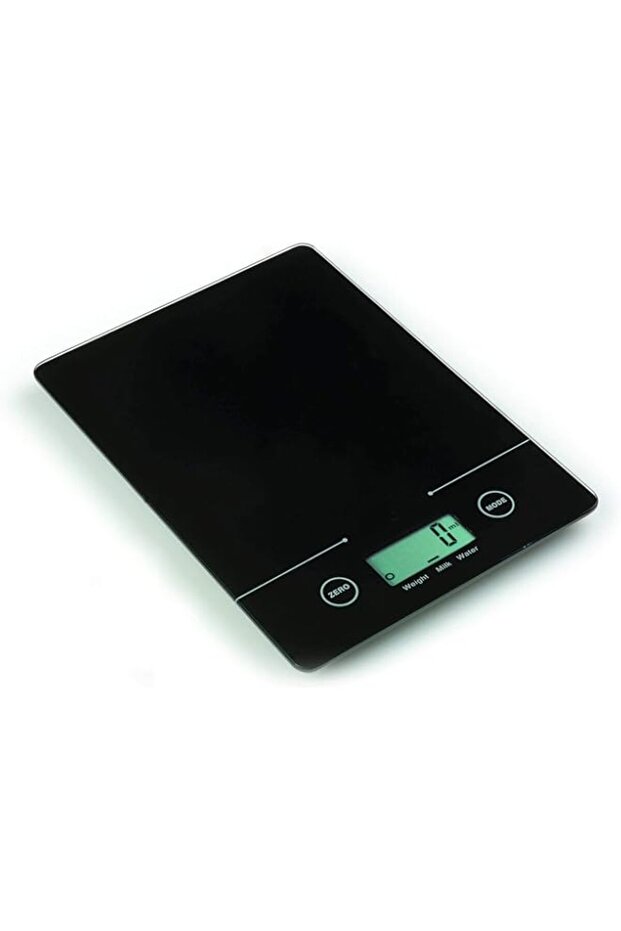 Shallow Electronic Kitchen Scales, Black, Bd-Wei-Kit