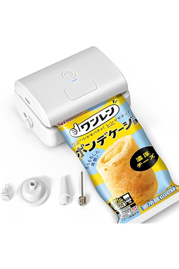 NALACAL Mini Bag Sealer, Mini Heated Sealer, Portable Bag Sealer, Mini Rechargeable Food Sealer Mach