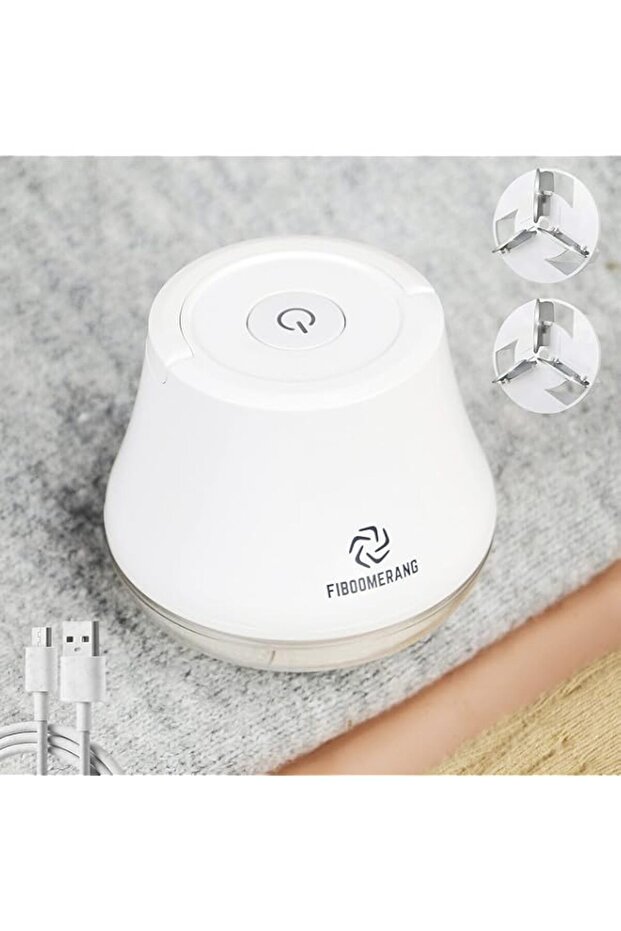 FIBOOMERANG Fabric Shaver, Premium Portable Lint Remover for Clothes, Rechargeable Electric Lint Sha