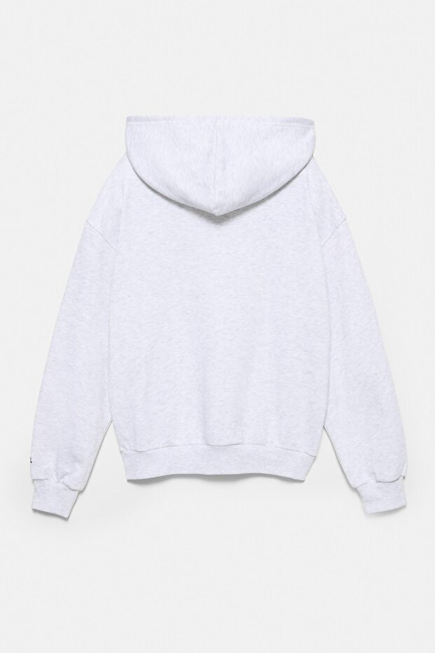 Kapüşonlu offline sweatshirt - 7