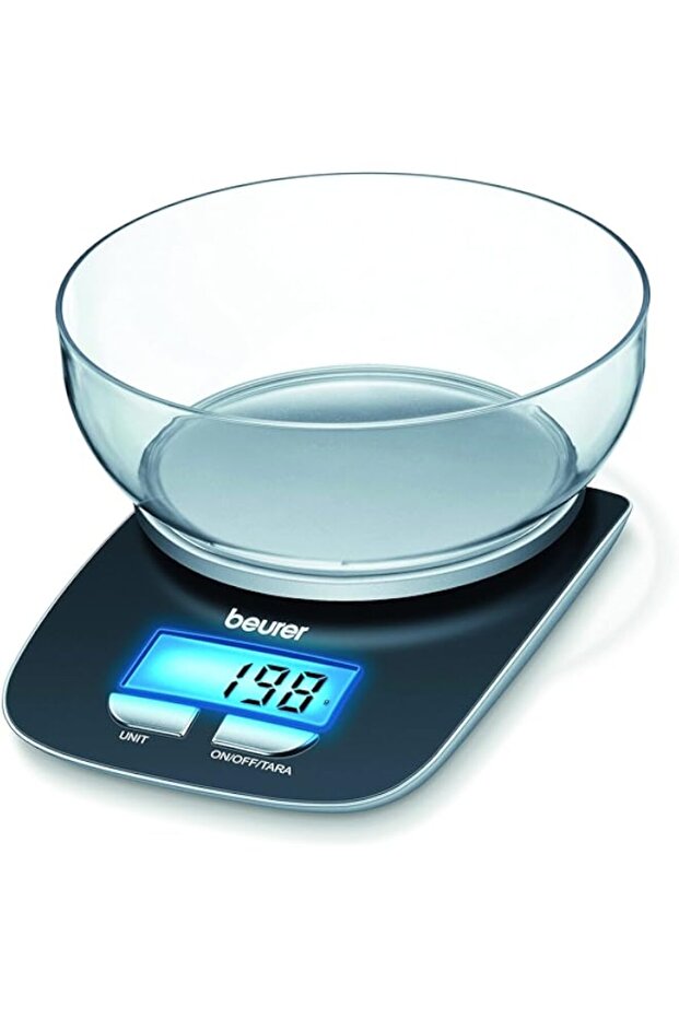 Beurer Kitchen Scale, Black, Small, 704.15