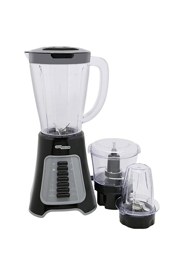 Super General 3-in-1 Blender, 400 watts power Mixer, 10 speed control with Pulse function, SGBG-40-D - 1