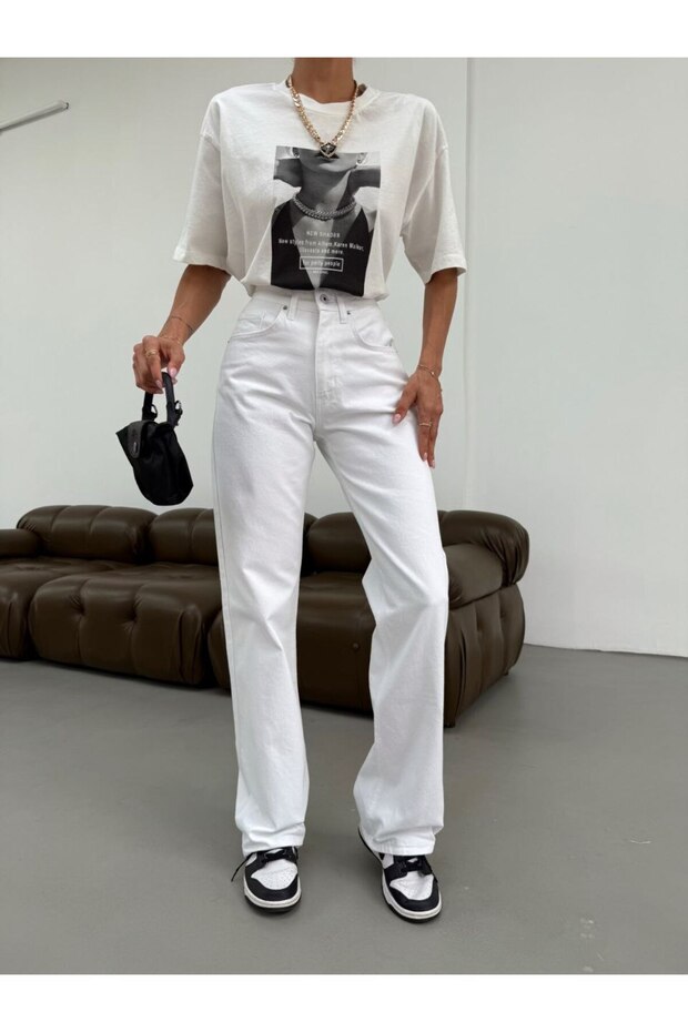 Women's Denim Palazzo Pants
