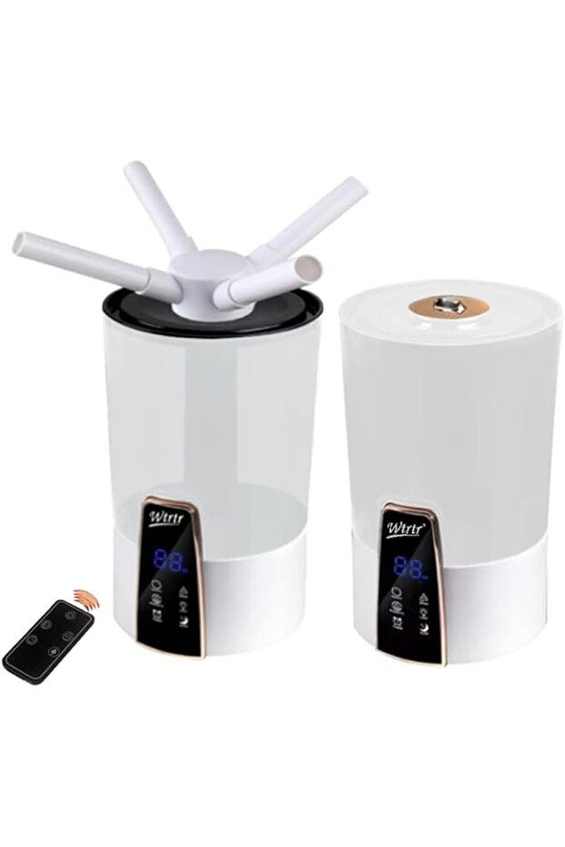Wtrtr 4L 2 in1 Remote Control Humidifier, Mist Maker For Home, Air Revitalizer,Air Purifier,Air Diff