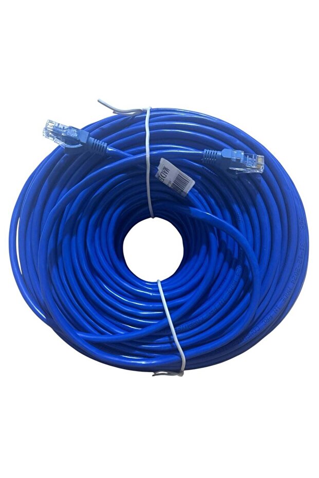 كابل إيثرنت عالي السرعة Cat 6 بطول 25 مترًا أزرق
