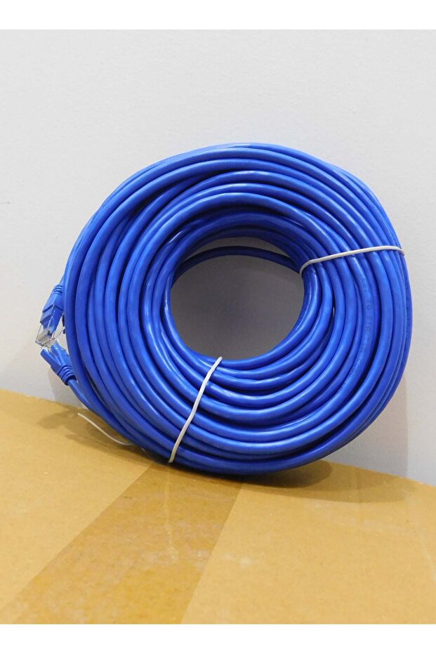 كابل إيثرنت 40 متر Cat 6 أزرق - 1