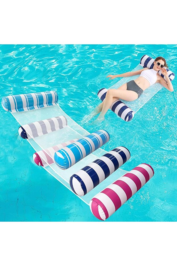 Inflatable Pool Float Water Floating Hammock Swimming Pool Beach Floats