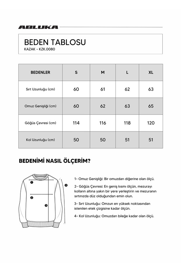 Erkek Oversize Örgü Desenli Triko Kazak Bej - 8