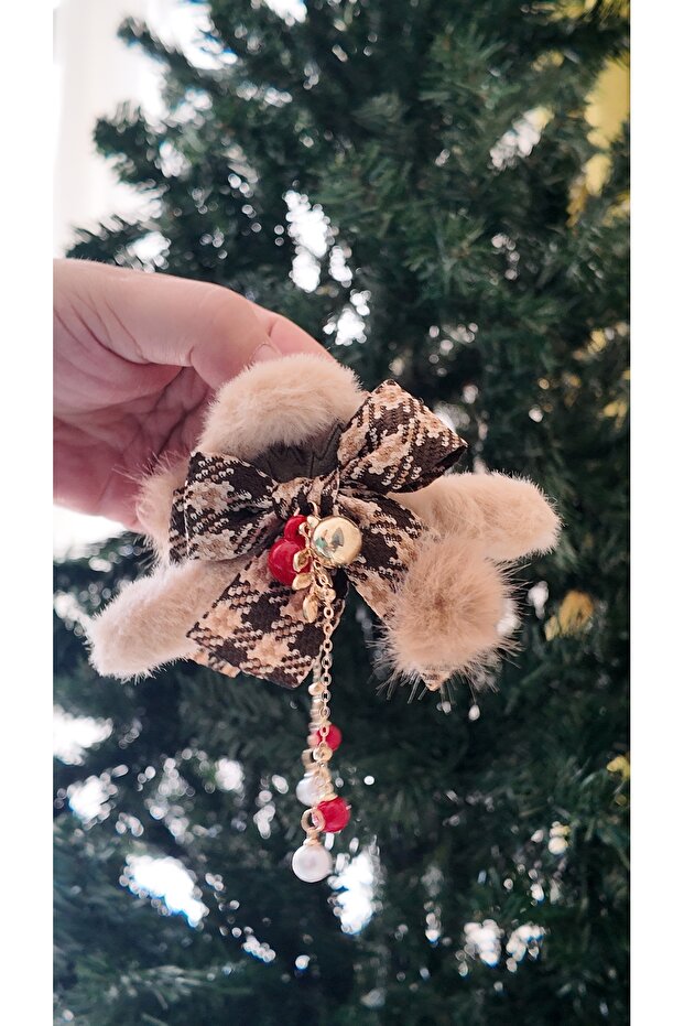 Embroidery Knitted Ribbon Decorated Bow Latch Buckle