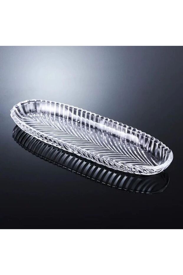 Oval serving plate - 4