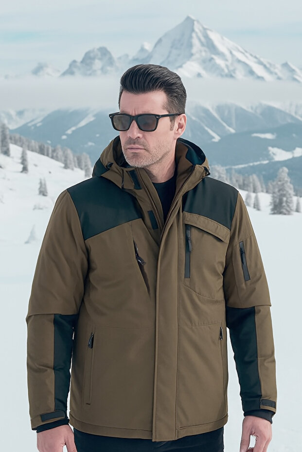 Koyu Camel Termal kaban - 7