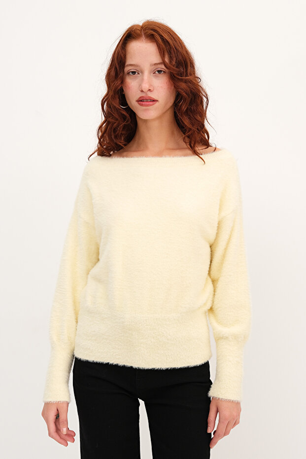 Yumuşak Dokulu Basic Kazak K3490 - 6