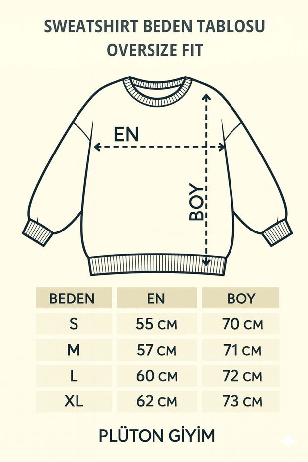 AFC Nakış Logo Oversize Kapşonlu Sweatshirt - 8