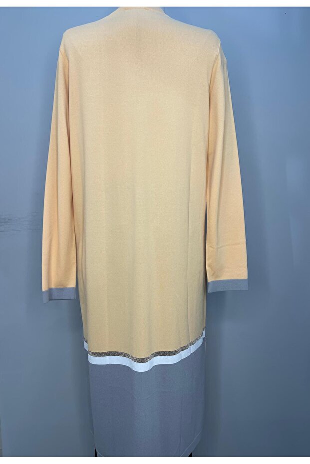 سترة تريكو بأزرار أمامية - 2