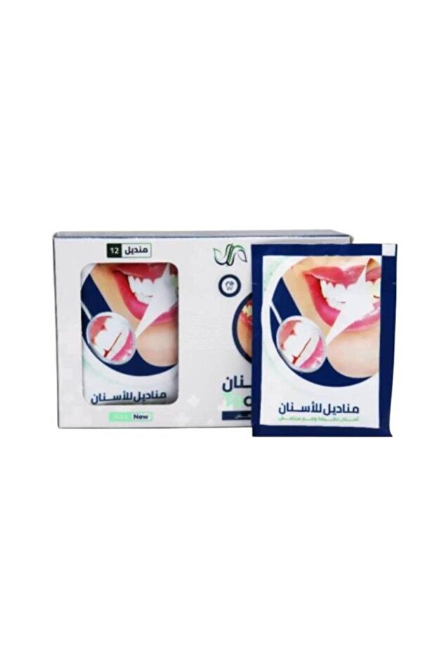 مناديل تنظيف الأسنان بنكهة النعناع