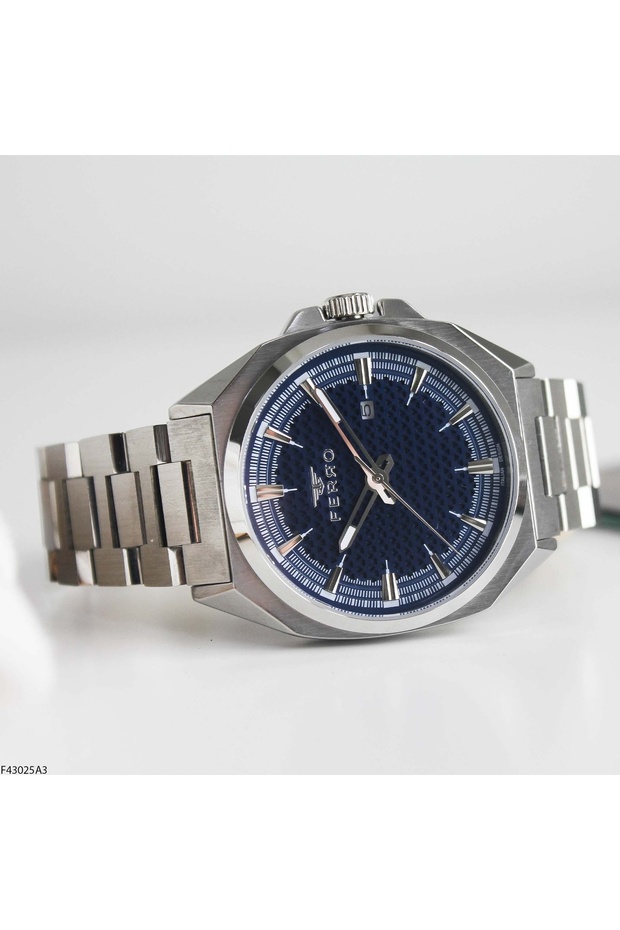 F43025A3 Men's Steel Band Wristwatch
