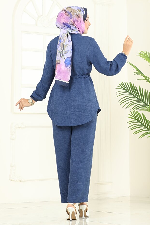 Göğüs Cep Detaylı Takım 9159PLK541-MS Laci - 5