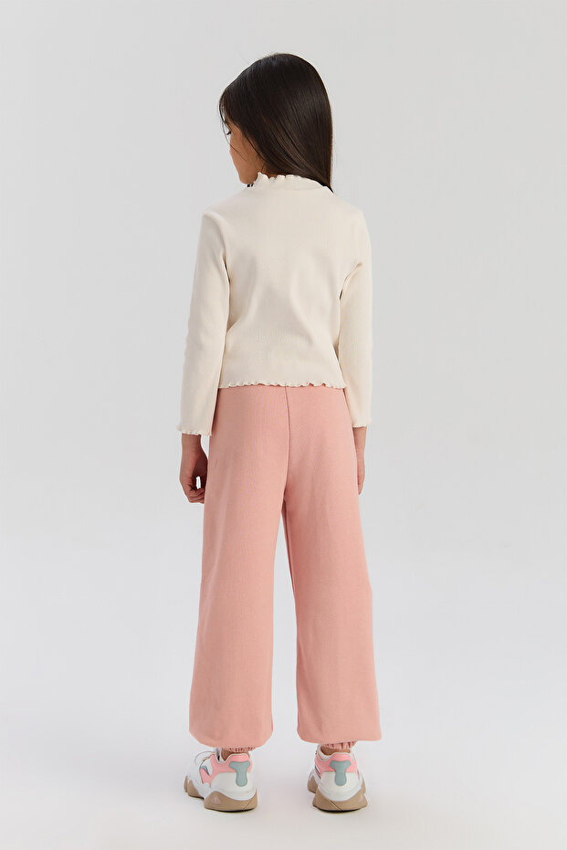 Girl Ecru Tshirt - 4