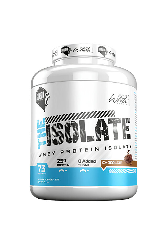 Whey Protein Isolate, 25g Protein, Chocolate, 5 lbs, 73 Servings