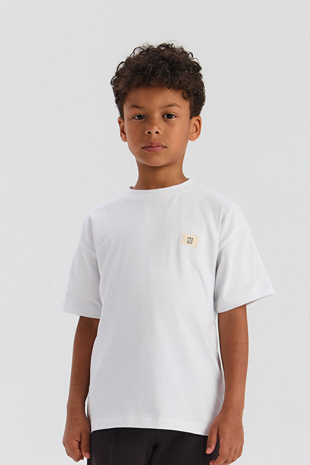 Boy White Tshirt - 2