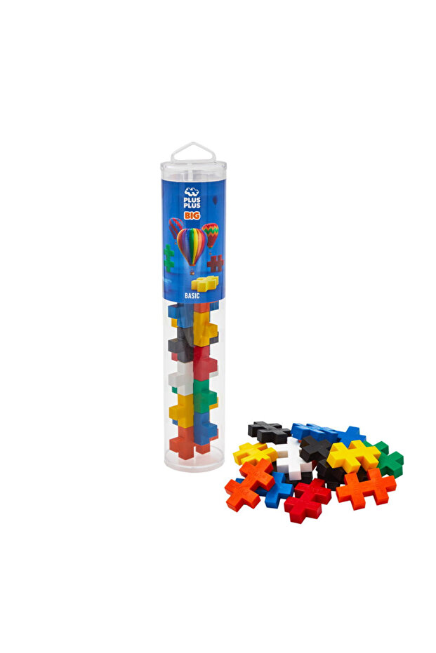 Plus-Plus Big Basic (15 Parça Tüp) - 1