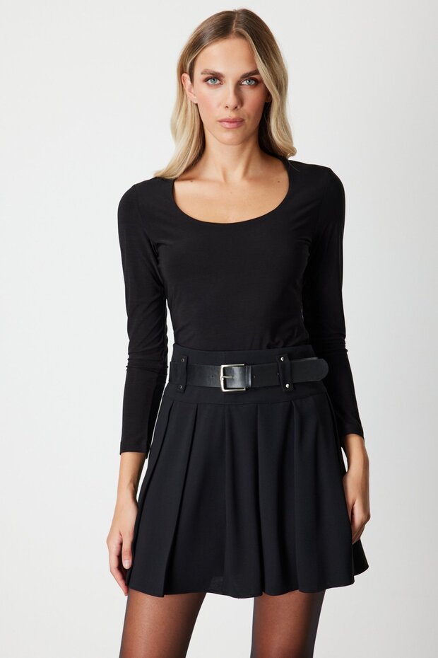 U Yaka Basic Bluz - 1