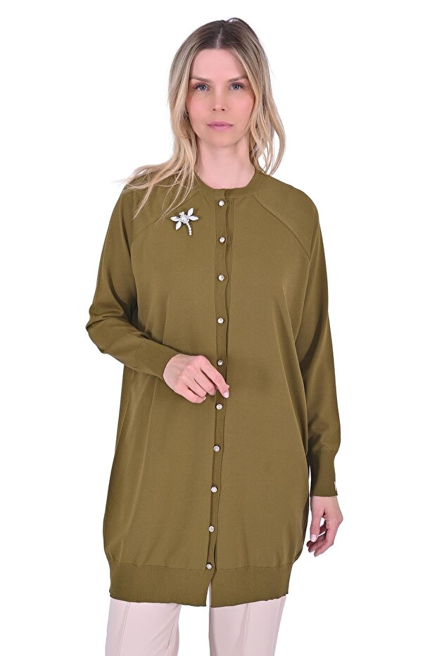 Yusufcuk Knitwear Cardigan Green