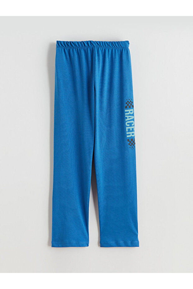 Beli Lastikli Erkek Çocuk Pijama Alt - 2