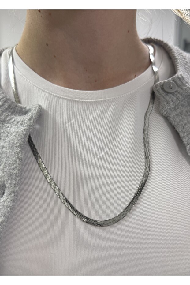 Steel 60 cm Italian Chain +5 cm Extension