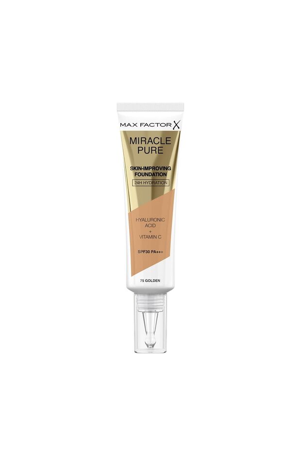 Miracle Pure Skin Improving Foundation, Fb. 75 Golden - 1