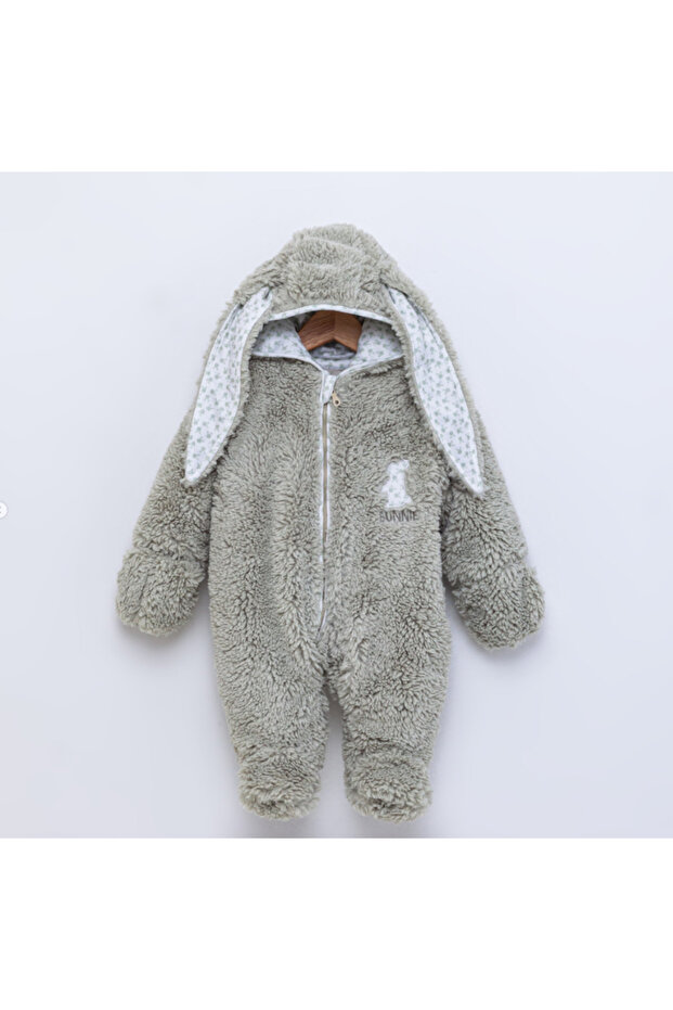 Babydoıla Winter Soft Gloved Baby Outerwear Jumpsuit