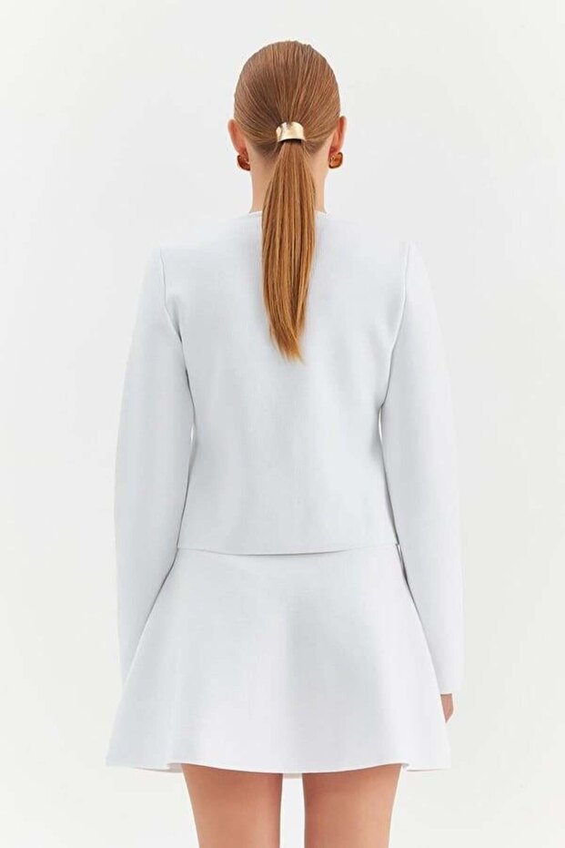 Çelik Örme Çan Etek Hırka Takım - 4