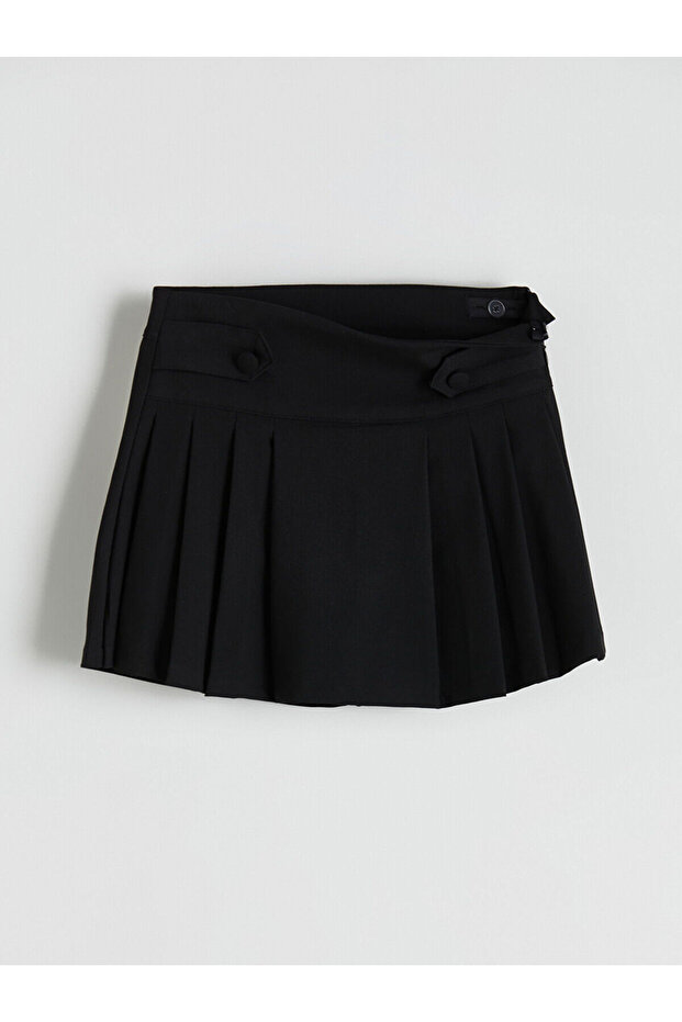 Peak Yeni Sezon Pileli Kız Çocuk Şort Etek - 4